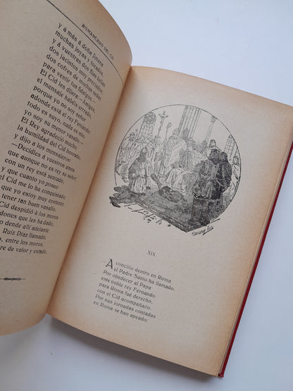 ROMANCERO DEL CID (MAUCCI, BIBLIOTECA ARTE Y LETRAS, c.1910)