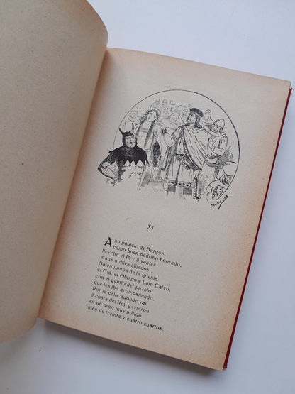 ROMANCERO DEL CID (MAUCCI, BIBLIOTECA ARTE Y LETRAS, c.1910)