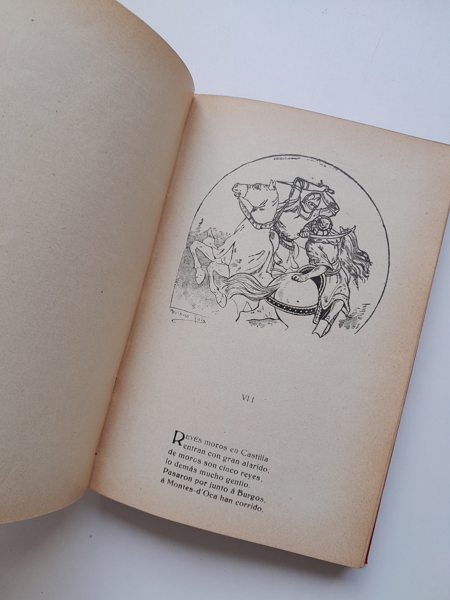ROMANCERO DEL CID (MAUCCI, BIBLIOTECA ARTE Y LETRAS, c.1910)