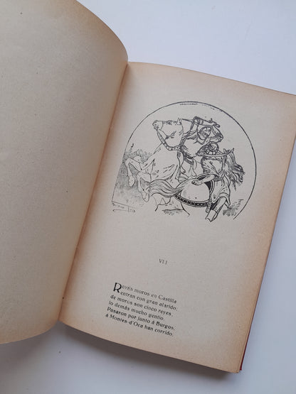 ROMANCERO DEL CID (MAUCCI, BIBLIOTECA ARTE Y LETRAS, c.1910)
