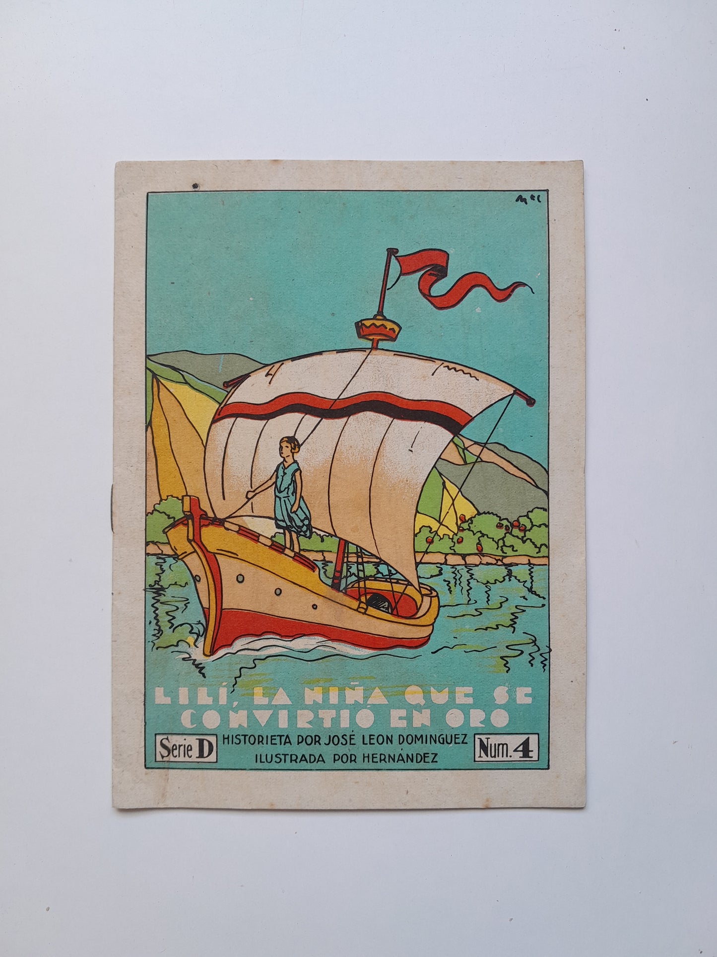 LILÍ, LA NIÑA QUE SE CONVIRTIÓ EN ORO - JOSÉ LEÓN DOMÍNGUEZ (c.1930)