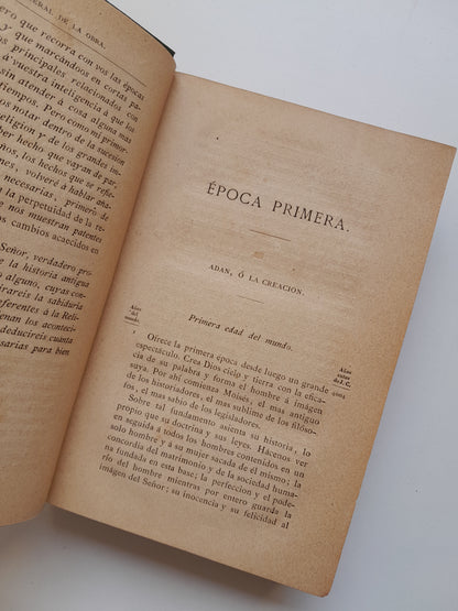 DISCURSO SOBRE LA HISTORIA UNIVERSAL - JACOBO BENIGNO BOUSSET (IMP. BARCELONESA, 1880)