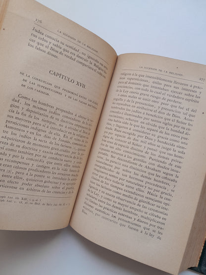 DISCURSO SOBRE LA HISTORIA UNIVERSAL - JACOBO BENIGNO BOUSSET (IMP. BARCELONESA, 1880)