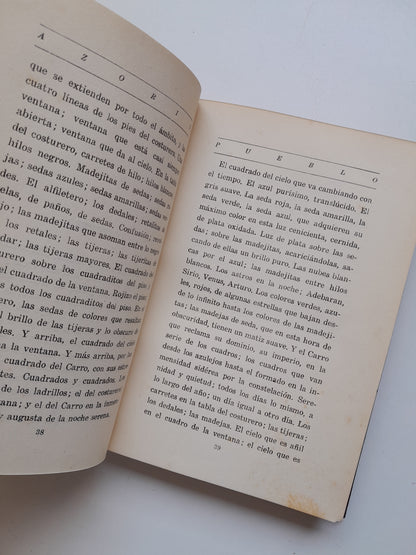PUEBLO (PRIMERA EDICIÓN) - AZORÍN (BIB. NUEVA, 1930)
