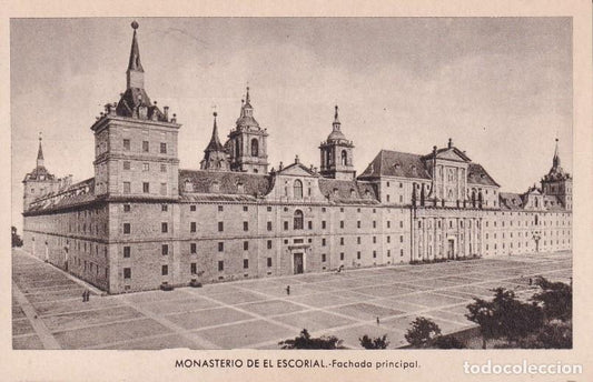 MONASTERIO DE EL ESCORIAL - FACHADA PRINCIPAL