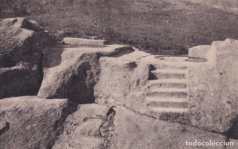 SAN LORENZO DE EL ESCORIAL - ALREDEDORES. SILLA DE FELIPE II, EN EL MONTE