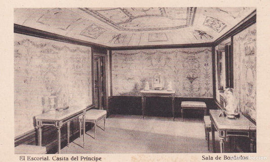 EL ESCORIAL. CASITA DEL PRÍNCIPE - SALA DE BORDADOS