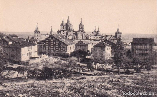 SAN LORENZO DE EL ESCORIAL -  REAL MONASTERIO. DESDE EL PLANTEL