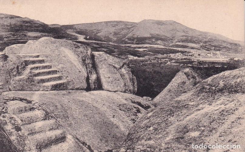 SAN LORENZO DE EL ESCORIAL - ALREDEDORES. SILLA DE FELIPE II, EN EL MONTE