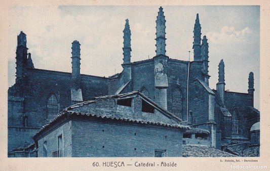 HUESCA - 60. CATEDRAL. ÁBSIDE (LUCIEN ROISIN)