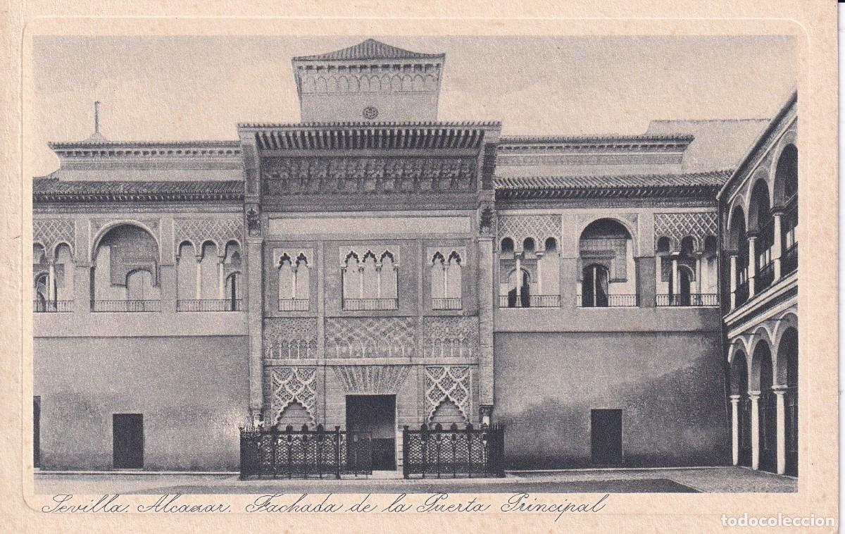 SEVILLA - 72. ALCÁZAR. FACHADA DE LA PUERTA PRINCIPAL