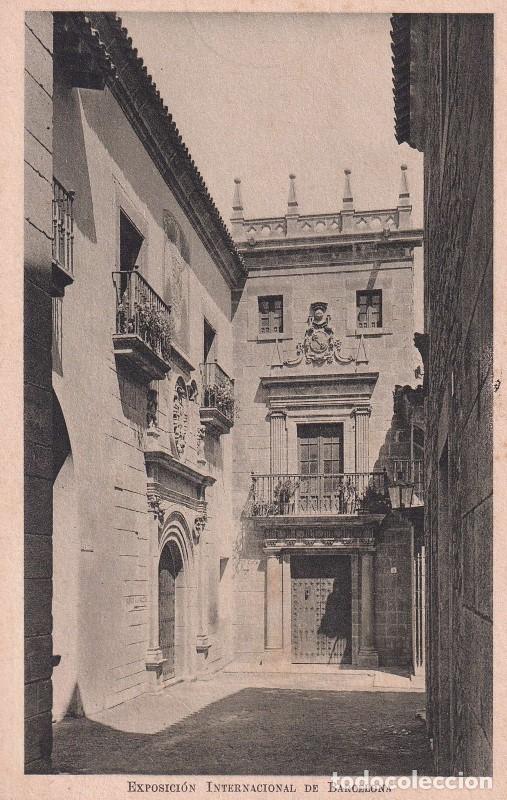 EXPOSICIÓN INTERNACIONAL DE BARCELONA 1929 - PUEBLO ESPAÑOL. CALLE DE LA CONQUISTA