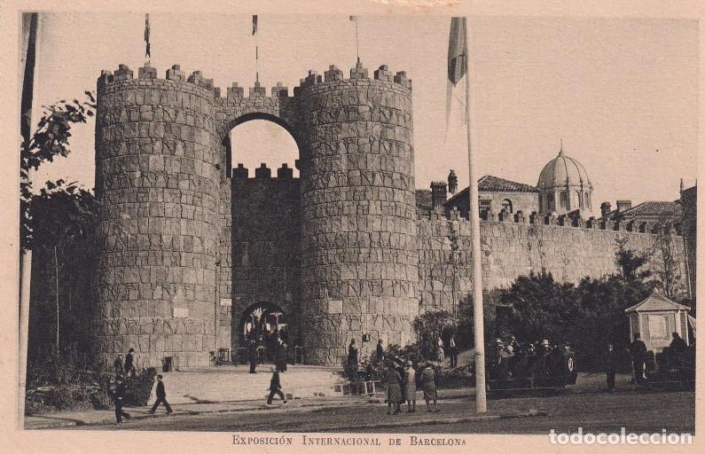 EXPOSICIÓN INTERNACIONAL DE BARCELONA 1929 - PUEBLO ESPAÑOL. CALLE DE LA CONQUISTA