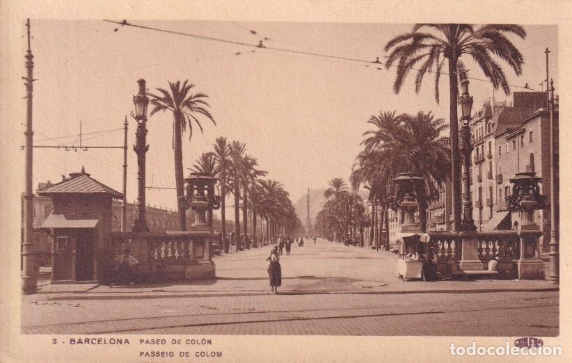 BARCELONA - 3. PASEO DE COLÓN