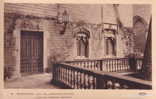 BARCELONA - 52. CASA DEL ARCEDIANO (GALERÍA)