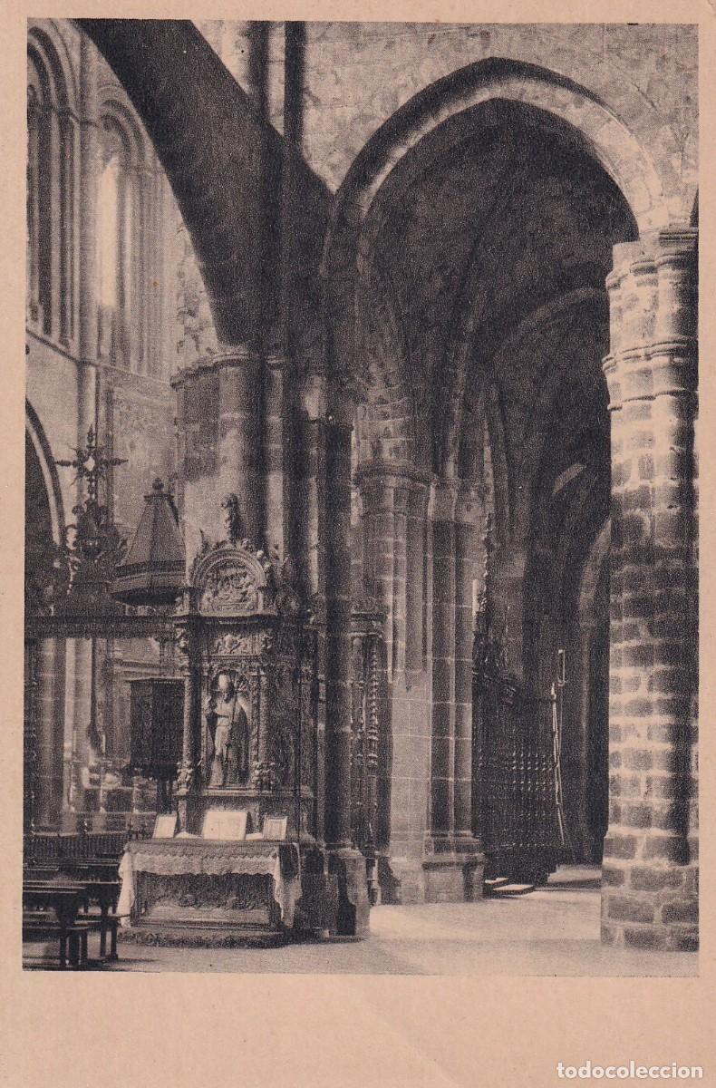 ÁVILA - CATEDRAL. NAVE DE LA EPÍSTOLA Y ENTRADA A LA GIROLA