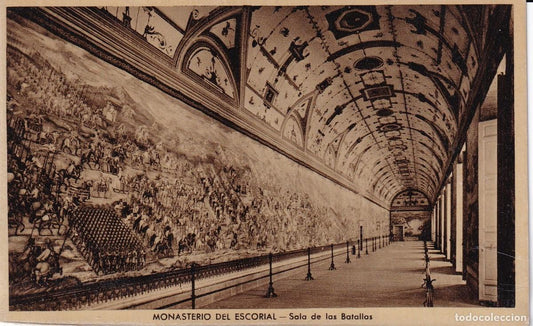 MONASTERIO DEL ESCORIAL - SALA DE LAS BATALLAS