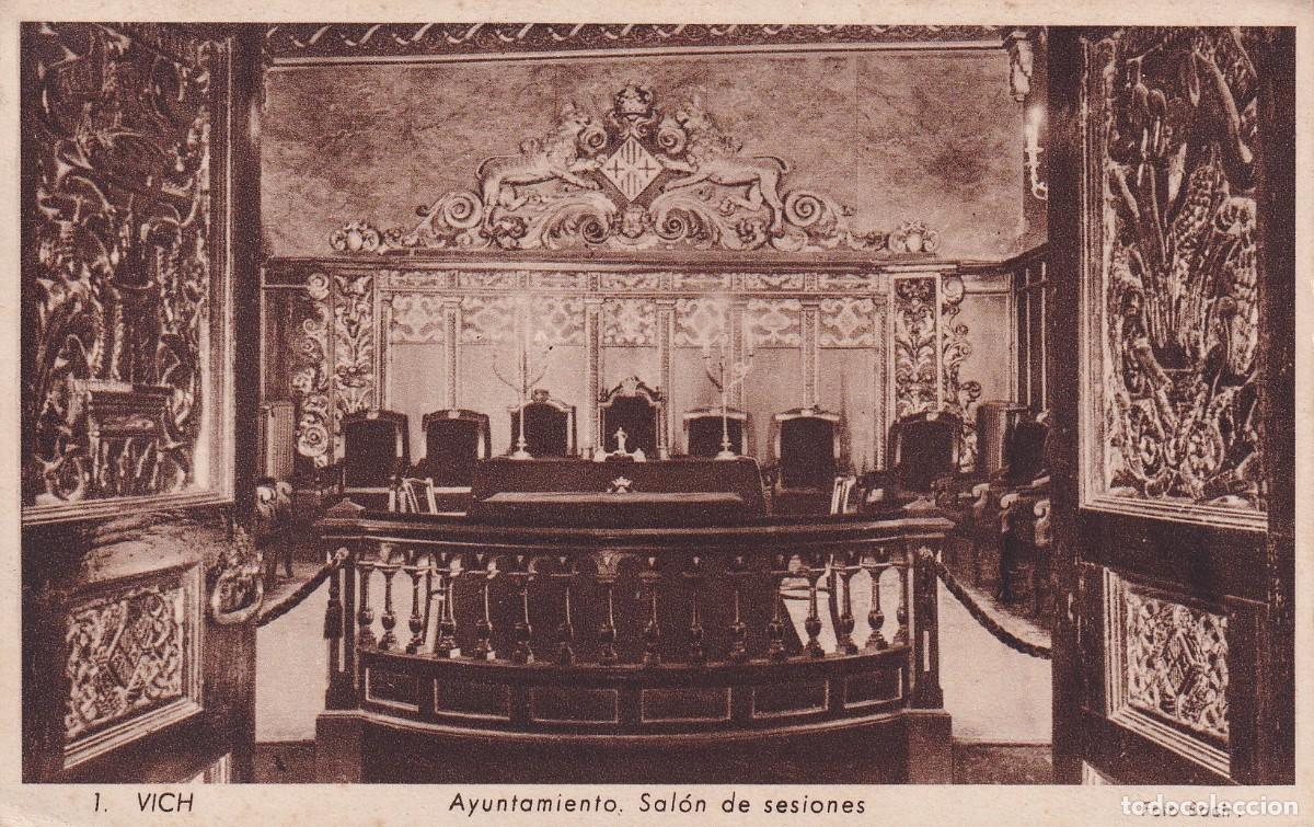 VIC - 1. AYUNTAMIENTO. SALÓN DE SESIONES
