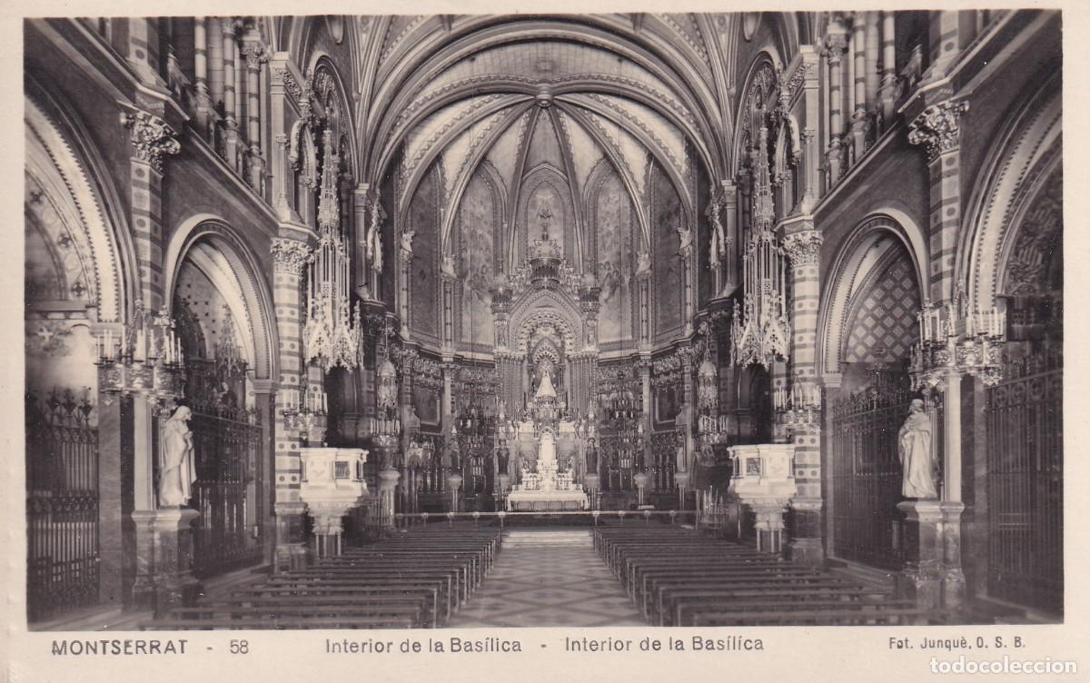 MONTSERRAT - 58. INTERIOR DE LA BASÍLICA