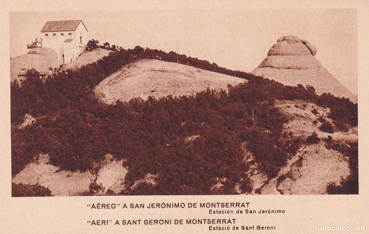 MONTSERRAT - AÉREO A SAN JERÓNIMO DE MONTSERRAT - ESTACIÓN DE SAN JERÓNIMO