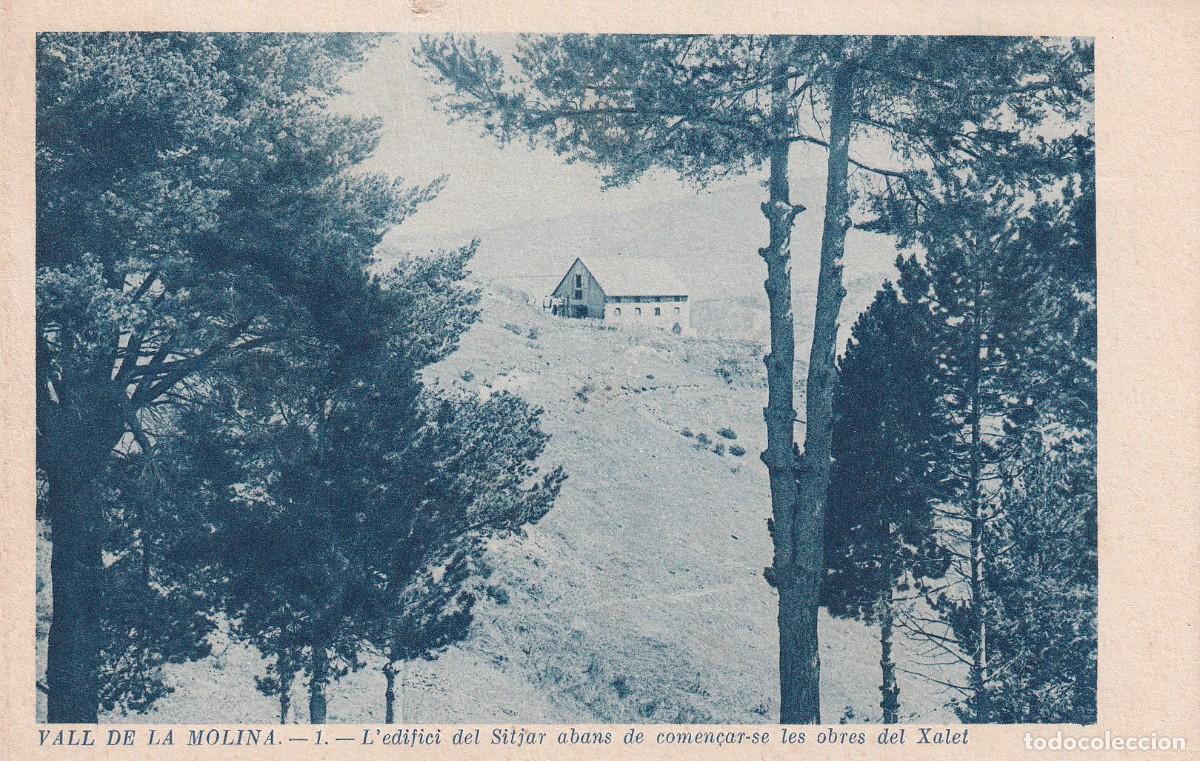 VALL DE LA MOLINA - 1. L'EDIFICI DEL SITJAR ABANS DE COMENÇAR-SE LES OBRES DEL XALET (J.M. GUILERA)