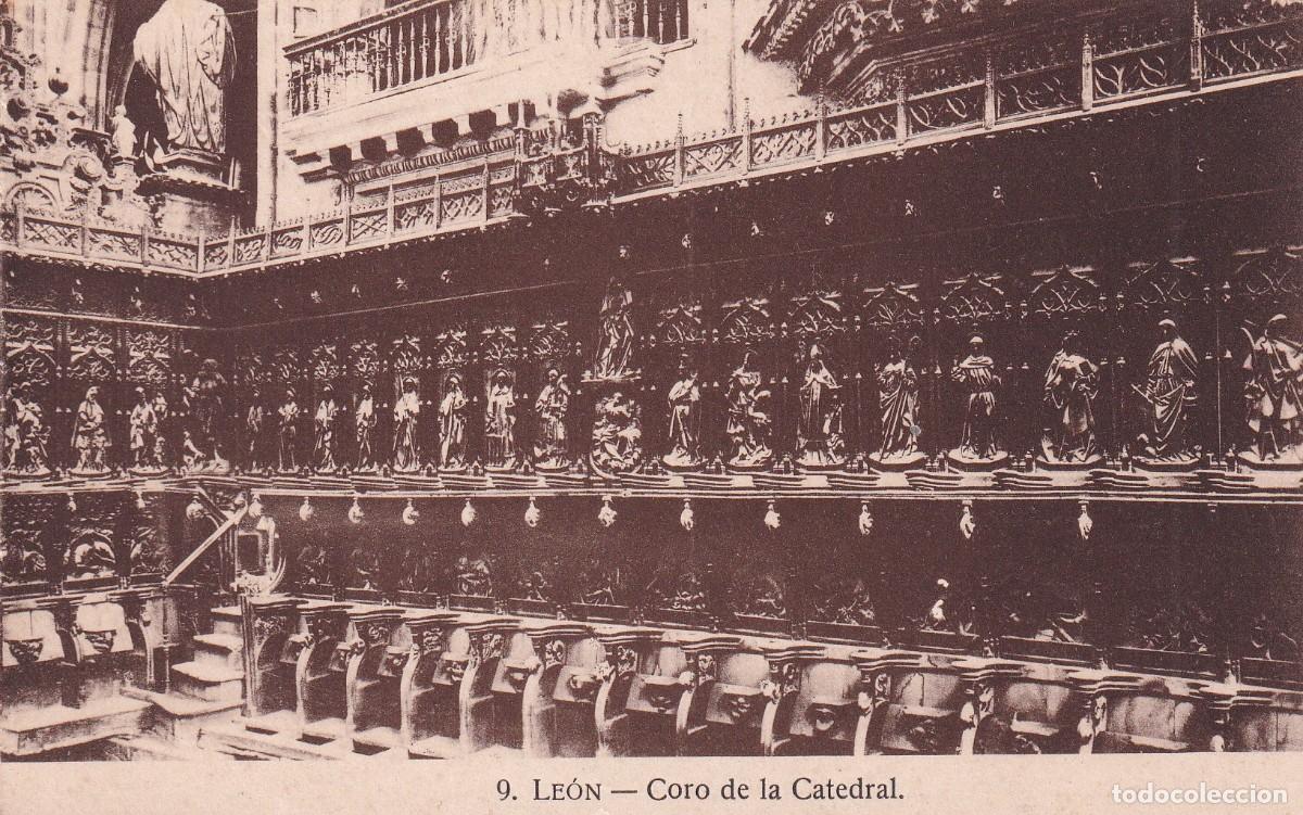 LEÓN - 9. CORO DE LA CATEDRAL (DESCONOCIDO)