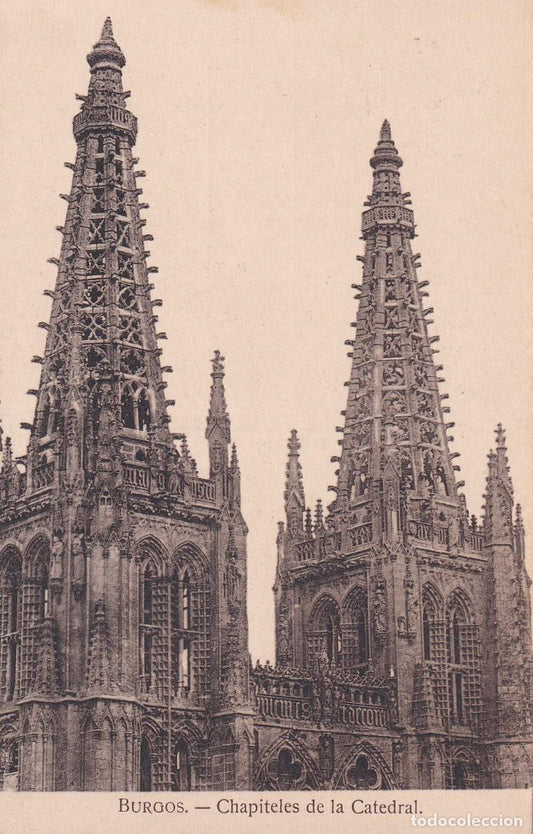 BURGOS - CHAPITELES DE LA CATEDRAL