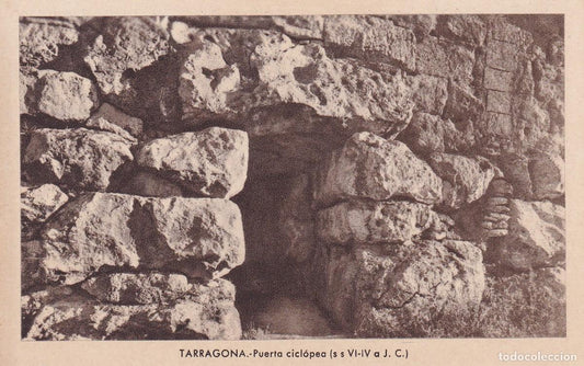 TARRAGONA - 9. PUERTA CICLÓPEA (S. VI-V A J.C.) (DESCONOCIDO)