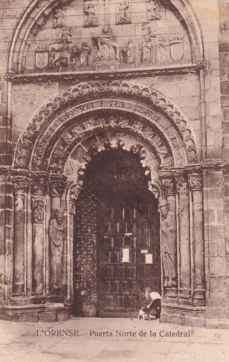 OURENSE - 1. PUERTA NORTE DE LA CATEDRAL