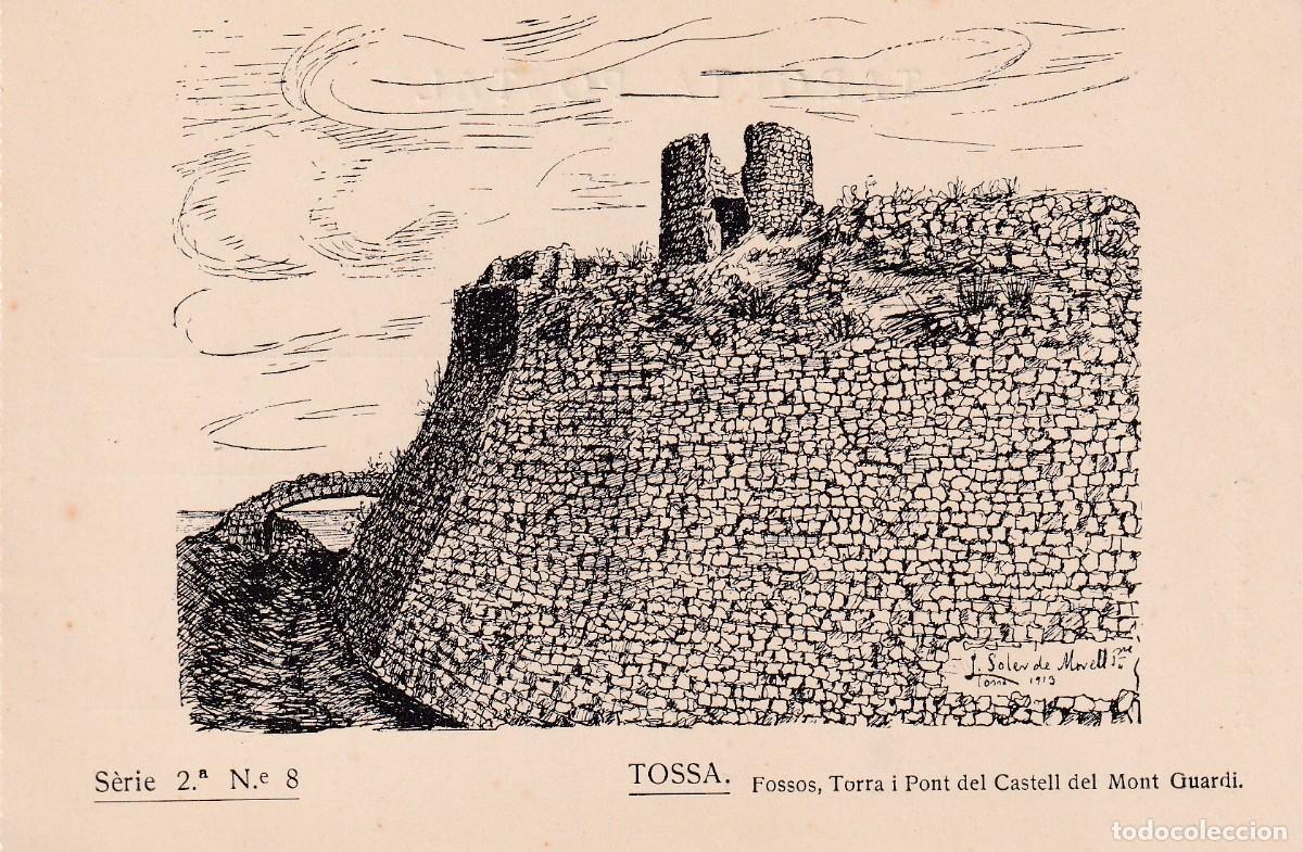 TOSSA DE MAR - 2.8. FOSSOS, TORRA I PONT DEL CASTELL DEL MONT GUARDI