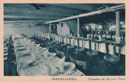 MAGALLANES - COMEDOR DE TERCERA CLASE