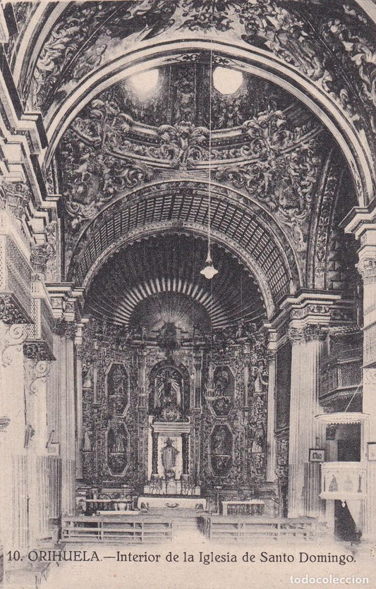 ORIHUELA - 10. INTERIOR DE LA IGLESIA DE SANTO DOMINGO