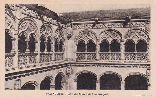 VALLADOLID - 126. PATIO DEL MUSEO DE SAN GREGORIO