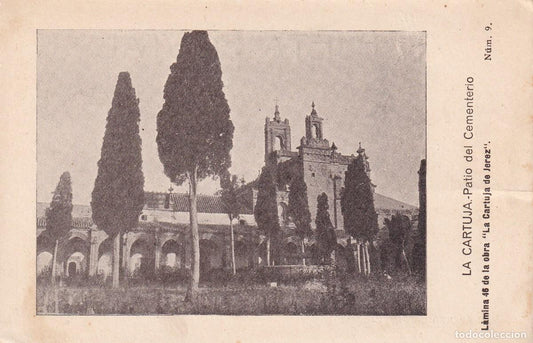 JEREZ - 9. LA CARTUJA. PATIO DEL CEMENTERIO