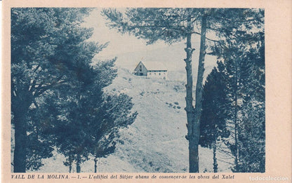 VALL DE LA MOLINA - LOTE DE 12 VISTAS EDITADAS POR EL CENTRE EXCURSIONISTA DE CATALUNYA