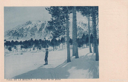 VALL DE LA MOLINA - LOTE DE 12 VISTAS EDITADAS POR EL CENTRE EXCURSIONISTA DE CATALUNYA