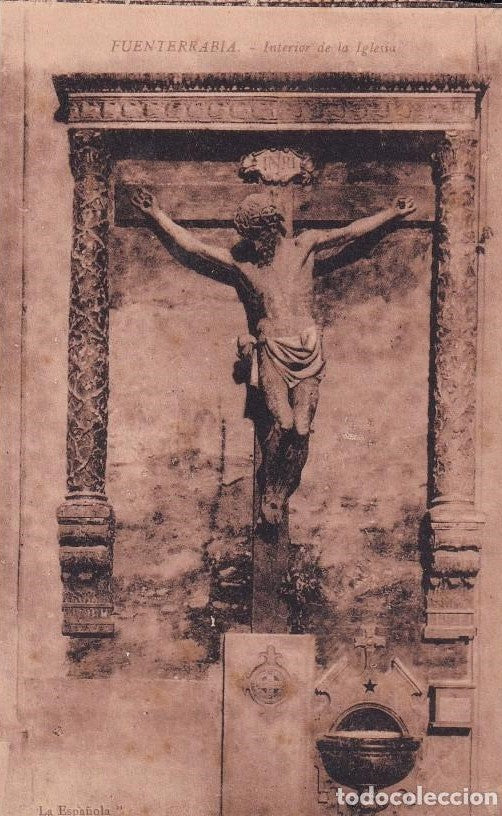 HONDARRIBIA (FUENTERRABIA) - INTERIOR DE LA IGLESIA