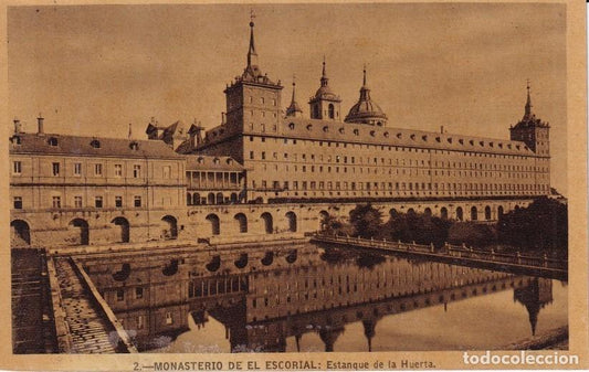 MONASTERIO DE EL ESCORIAL - 2. ESTANQUE DE LA HUERTA