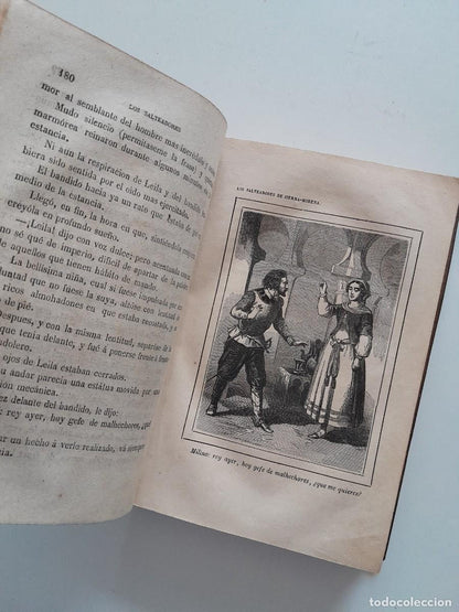 LOS SALTEADORES DE SIERRA MORENA - ANTONIO CUBERO (MURCIA Y MARTÍ, 1860)