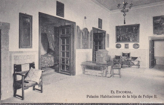 EL ESCORIAL - PALACIO. HABITACIONES DE LA HIJA DE FELIPE II