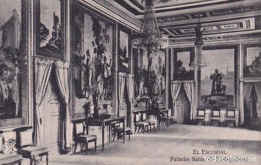 EL ESCORIAL - PALACIO. SALÓN DE EMBAJADORES