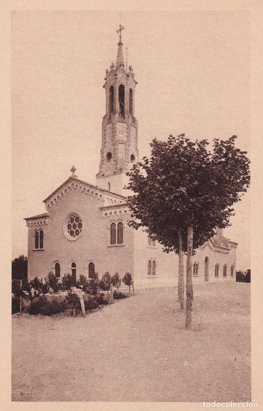 SABADELL - SANTUARIO DE NUESTRA SEÑORA DE LA SALUD. ÁBSIDE DEL SANTUARIO