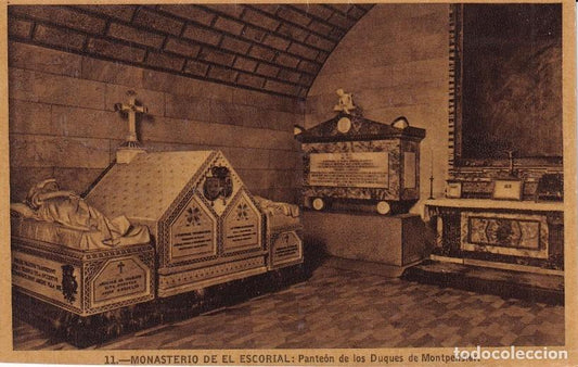 MONASTERIO DE EL ESCORIAL - 11. PANTEÓN DE LOS DUQUES DE MONTPENSIER