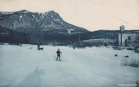 MONTSENY - GRAN HOTEL DE SANTA FE. PISTAS DE ESQUÍ