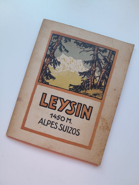 LEYSIN (1450m.). ALPES SUIZOS (c.1920)