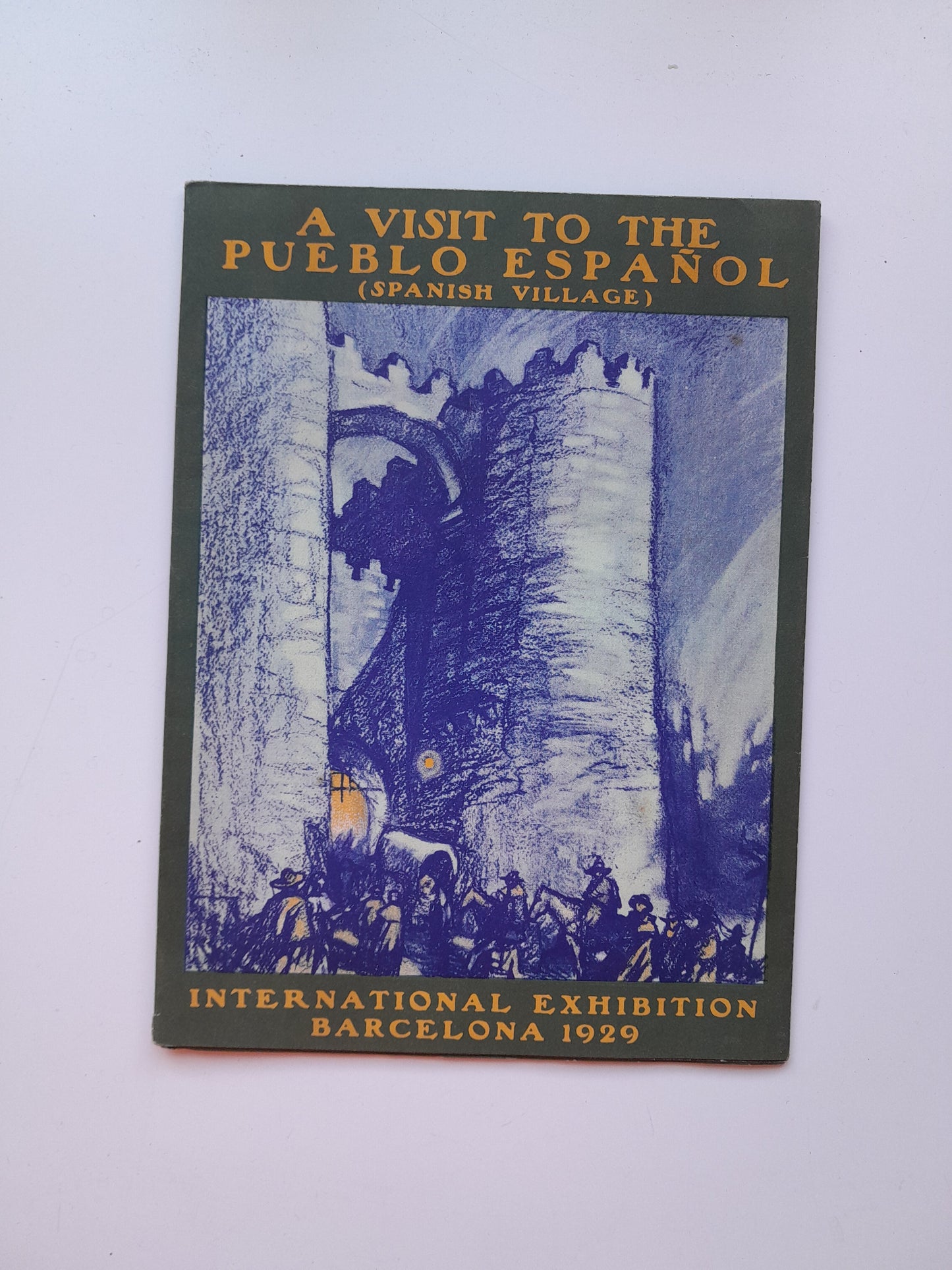 A VISIT TO THE PUEBLO ESPAÑOL (SPANISH VILLAGE). INTERNATIONAL EXHIBITION BARCELONA (1929)