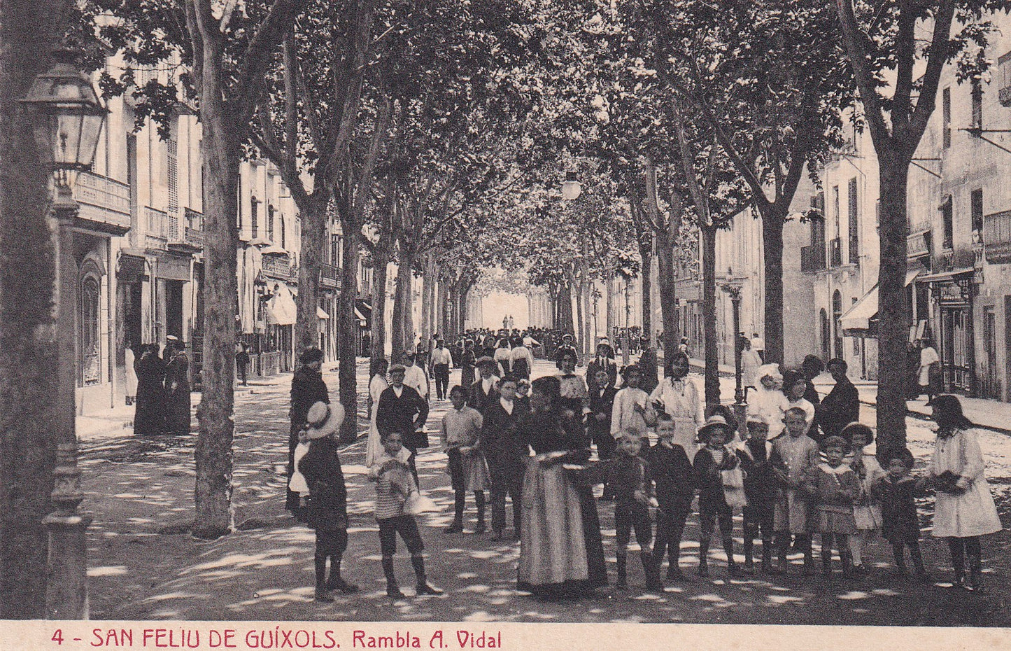 SANT FELIU DE GUÍXOLS - RAMBLA ANTONI VIDAL