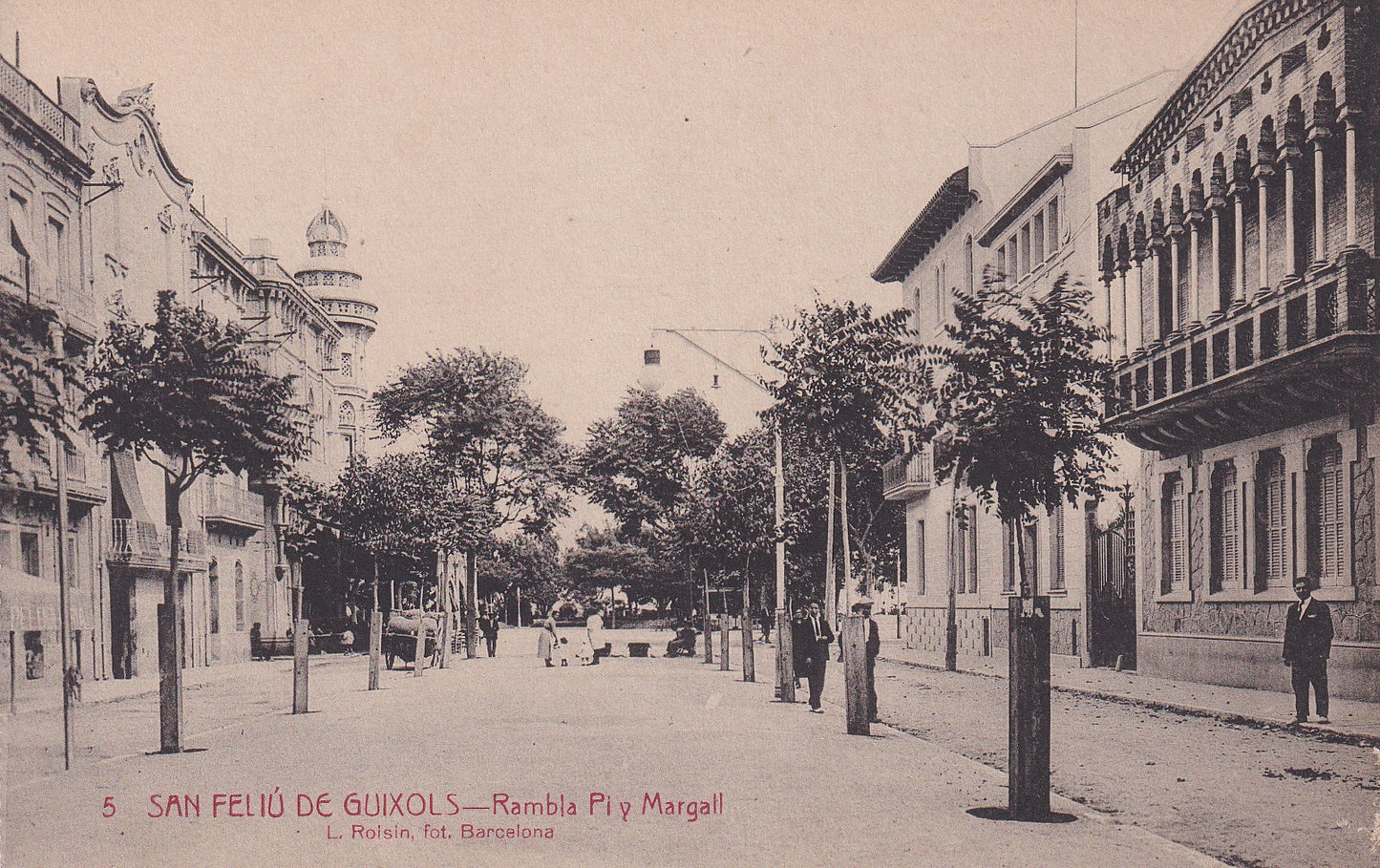 SANT FELIU DE GUÍXOLS - 5. RAMBLA PI Y MARGALL