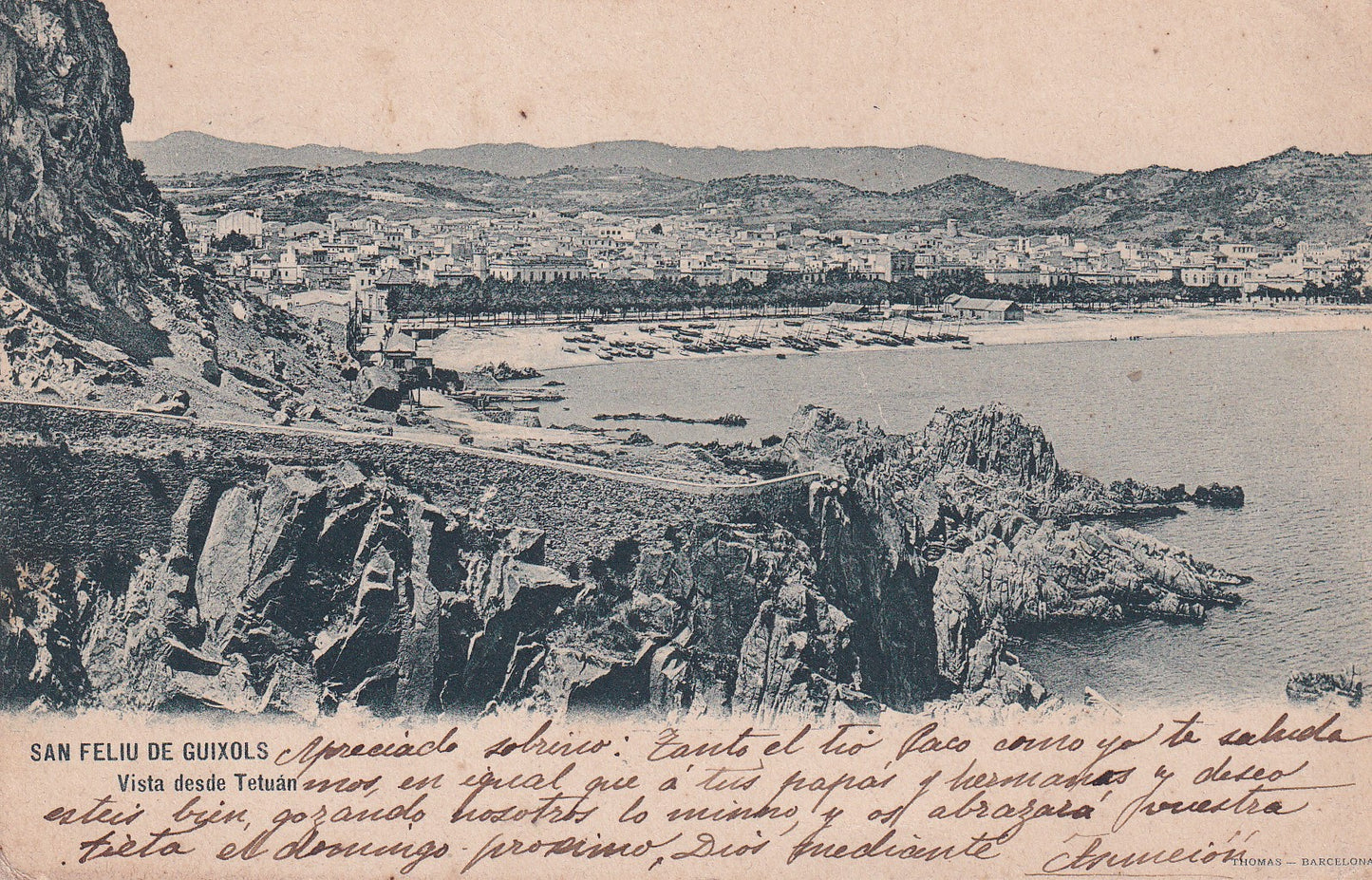 SANT FELIU DE GUÍXOLS - VISTA DESDE TETUÁN