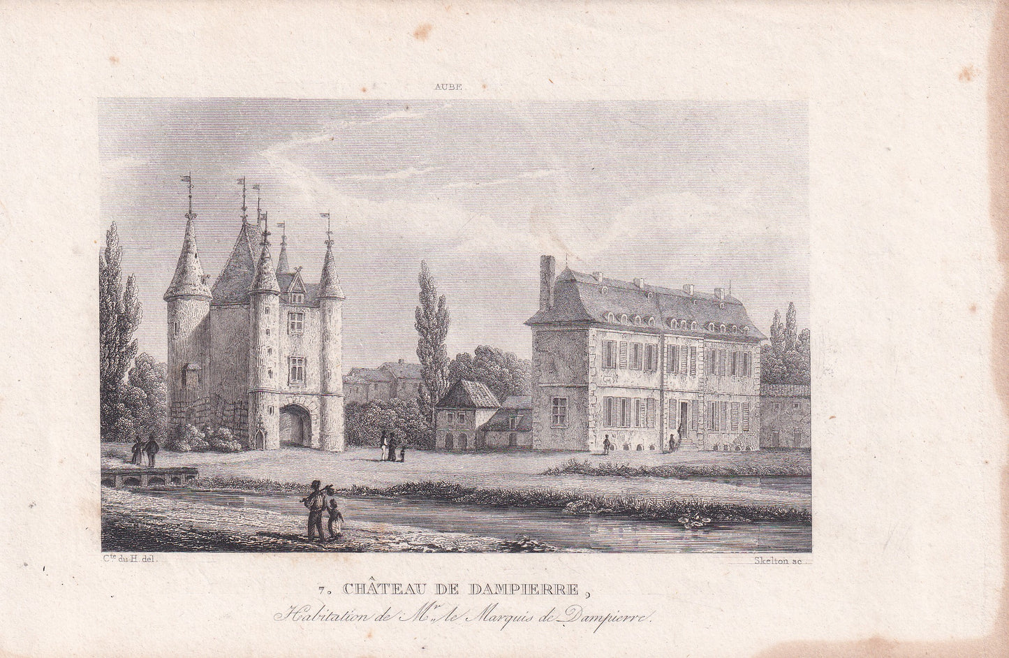 FRANCIA - CHÂTEAU DE DAMPIERRE
